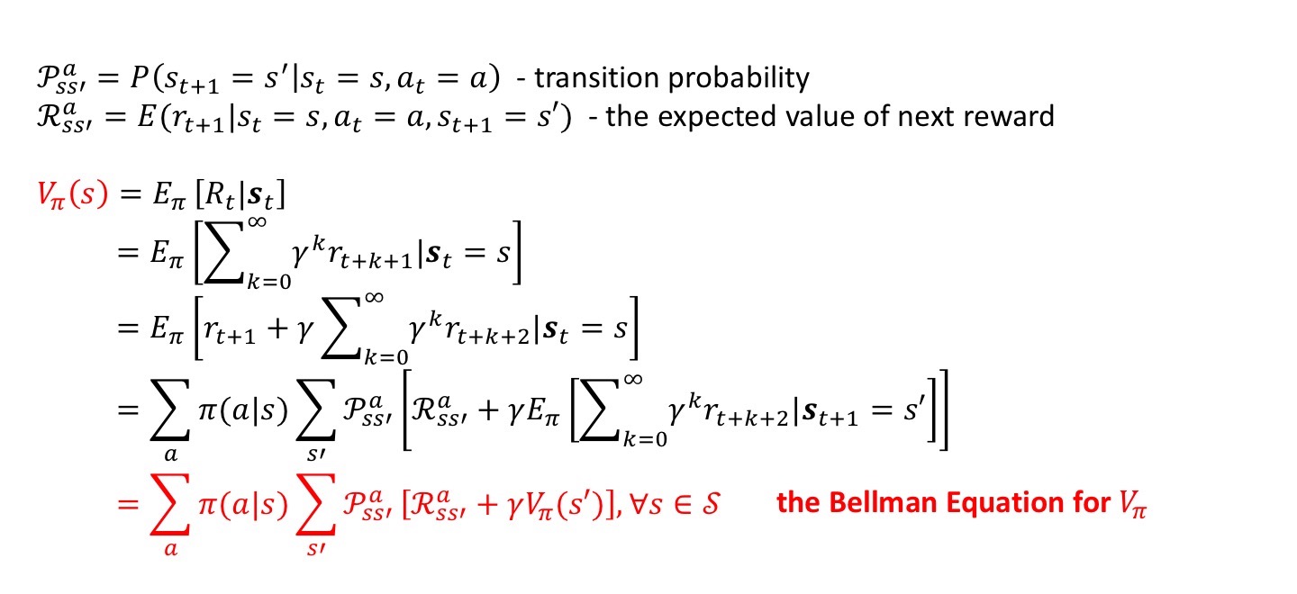 Bellman Equation Jiexin Wang